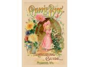 Buy Enlarge 0 587 13435 6C12X18 Currie Bros. Horticultural Guide Spring 1893 Canvas Size C12X18