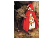 Buy Enlarge 0 587 05071 3C12X18 Little Red Riding Hood Canvas Size C12X18