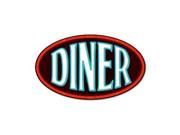 Past Time Signs RPC130 Diner Food And Drink Oval Metal Sign