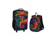 O3 O3LBPSET011 O3 Kids Luggage Suitcase and Backpack Set With Integrated Cooler Tie Dye