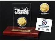 Highland Mint WINJACRYLK Winnipeg Jets Etched Acrylic Desktop