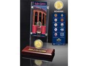 Highland Mint SLCWS14TACRYLK St. Louis Cardinals World Series Ticket Bronze Coin Acrylic Desk Top