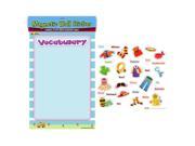 American Educational Products MAG 107 Clothes Vocabulary Magnetic Wall Sticker