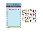 American Educational Products MAG 111 Insects Vocabulary Magnetic Wall Sticker