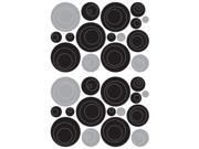 Crearreda CR 57713 Black Circles Wall Decals