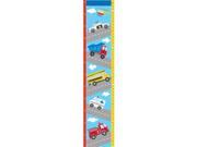 WallPops WPG0622 Transportation Growth Chart Wall Decals
