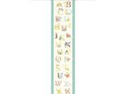 WallPops WPG0839 Abc Jungle Growth Chart Wall Decals