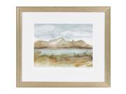 Surya Rug LJ4049 2623 Landscapes and Seascapes Blue Frame Wall Art 26 x 23 in.