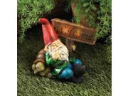 Zingz Thingz 57071177 Welcome Gnome Solar Light Statue