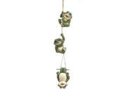 Zingz Thingz 57070017 Frolicking Frogs Hanging Garden Sculpture Decorative