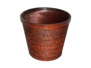 Cheung s FP 2970RD 07D Wooden 7 Round Planter
