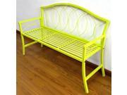 Austram Griffith Creek Designs 22012128 Patio Bench 56 in. Lime Green