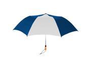 Stromberg 58EZF V NAVY and WHITE Vented Little Giant Umbrella