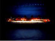 Handcrafted Model Ships OlympicLim30 LED RMS Olympic Limited 30 in. With LED Lights Decorative Cruisel Ship