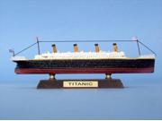 Handcrafted Model Ships Titanic 7 LIKE RMS Titanic Limited 7 in. Decorative Cruise Ship