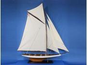 Handcrafted Model Ships Columbia 60 Columbia 60 in. Decorative Sail Boat