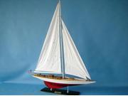 Handcrafted Model Ships Ranger D0703 Ranger 35 in. Limited Decorative Sail Boat