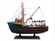 Handcrafted Model Ships Gail 16 Andrea Gail 16 in. The Perfect Storm Decorative Fishing Boat