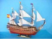 Handcrafted Model Ships A0803 San Felipe Limited 30 in. Decorative Tall Model Ship