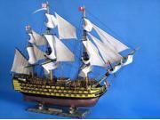 Handcrafted Model Ships A0103C HMS Victory Limited 38 in. Decorative Tall Model Ship