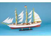 Handcrafted Model Ships Gorch Fock LIM 21 Gorch Fock Limited 21 in. Decorative Tall Model Ship