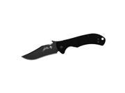 Kershaw Emerson CQC 2.75 Folding Knife Clip Point Plain Edge Black G10 Frame 8CR13MOV Black Oxide Coating Wave Du