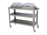 Broil King WBC 4RT Grand Size Buffet Carts with Roll Top Lids