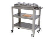 Broil King WBC 4SLP Family Size Buffet Carts with Clear Lids