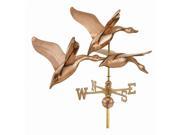Good Directions 524P 42 in. 3 Geese in Flight Weathervane