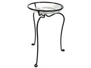 Plastec Products DPS21RT 21 in. Rust Plant Stand
