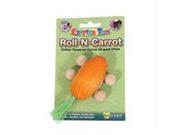 Ware Mfg. Inc. Bird sm An 17003 Ware Mfg. Inc. Bird sm An Roll n carrot Small Animal Chew Orange 4.5 Inch