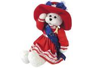 Chantilly Lane G1922 19 In. Betsy Patriotic Bear Sings God Bless America Toy