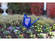 Austram Griffith Creek Designs 800262 1.5 Gallon Metal Watering Can Blue