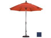 March Products GSCUF908117 5439 9 ft. Fiberglass Market Umbrella Collar Tilt Bronze Sunbrella Navy