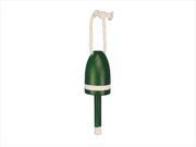Handcrafted Model Ships Y 40991 GB6 Wooden Green Maine Lobster Trap Buoy 7 in. Decorative Buoys