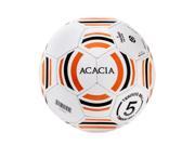 Acacia STYLE 22 505 Thunder Soccer Balls White and Orange 5