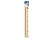 Bazic Products 321 24 BAZIC 12 in. 30cm Wooden Ruler Case of 24