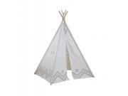 Dexton DX 3026 6ft Hideaway Color My Own Five Panel Tepee Natural