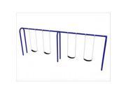 Sports Play Equipment 581 604 3.5 in. OD Arch Post Swing 4 seat