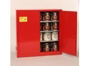 Eagle Pi 32 Paint And Ink Safety Storage Cabinets Red Two Door Manual Three Shelves