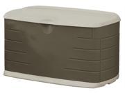 Rubbermaid FG5F2100OLVSS 75 Gallon 11.875 in. L X 44.25 in. W X 28.125 in. H Outdoor Stor