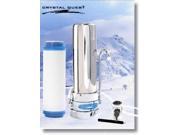 Crystal Quest CQE CT 00114 Countertop Replaceable Single Multi Ultimate Water Filter System