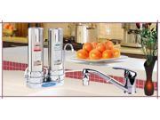 Crystal Quest CQE CT 00129 Countertop Replaceable Double Ceramic Plus Water Filter System
