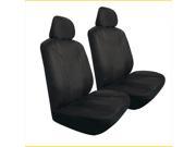 Pilot Automotive SC 397E Microsuede Seat Cover Black 3 Pieces