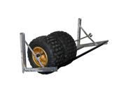 Pit Pal 298 Aluminum Adjustable ATV Tire Rack in Natural