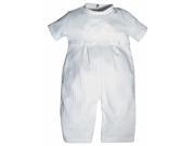 Raindrops 4660012 Raindrops Opal Christening Party Boy Short Sleeve Coverall size 9 12 mo.