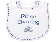 Raindrops 6395R Raindrops Prince Charming Embroidered Bib Royal