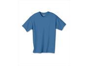 Hanes 5450 Authentic Tagless Kid Cotton T Shirt Denim Blue Extra Small