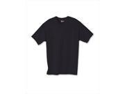 Hanes 5450 Authentic Tagless Kid Cotton T Shirt Deep Navy Blue Medium
