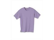 Hanes 5450 Authentic Tagless Kid Cotton T Shirt Lavender Purple Extra Small